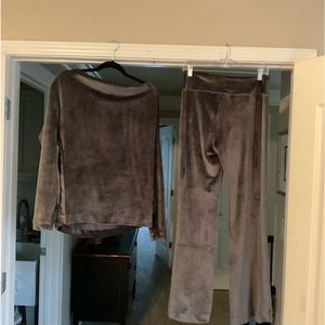 White House Black Market Velour Outfit